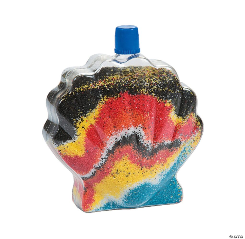 SAND ART FUN JULY @ MARIE FLECHE MEMORIAL LIBRARY